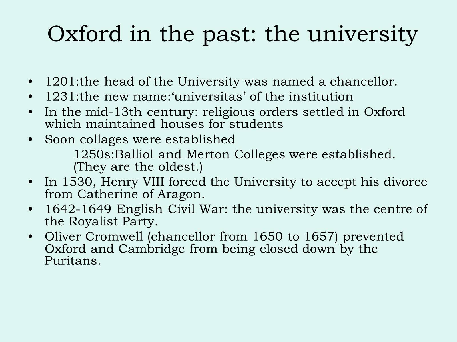 Презентація на тему «Oxford» (варіант 2) - Слайд #6