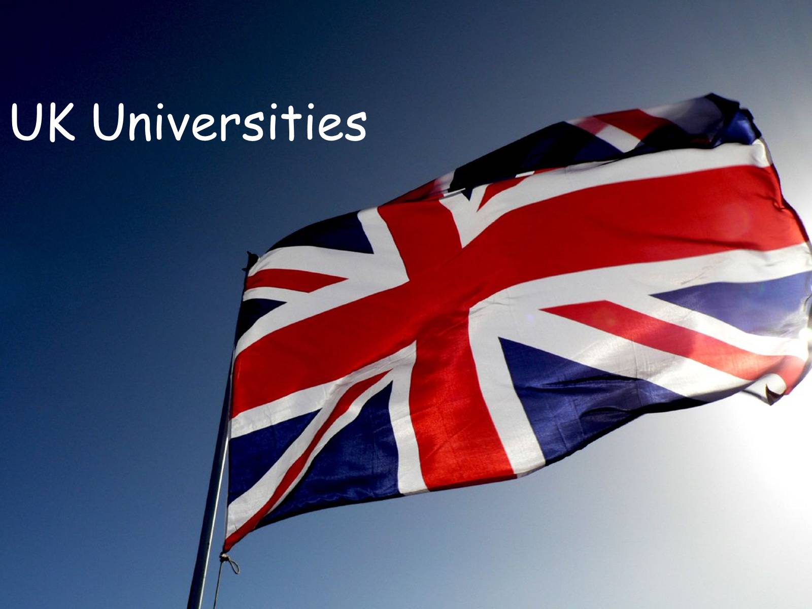 Презентація на тему «UK Universities» - Слайд #1