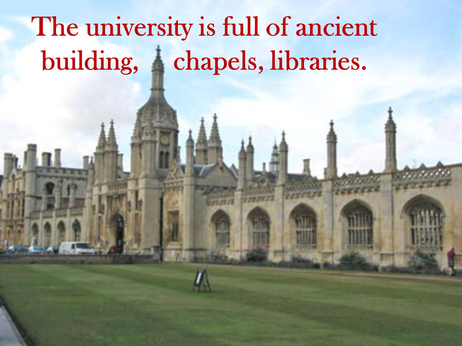 Презентація на тему «Cambridge» - Слайд #7