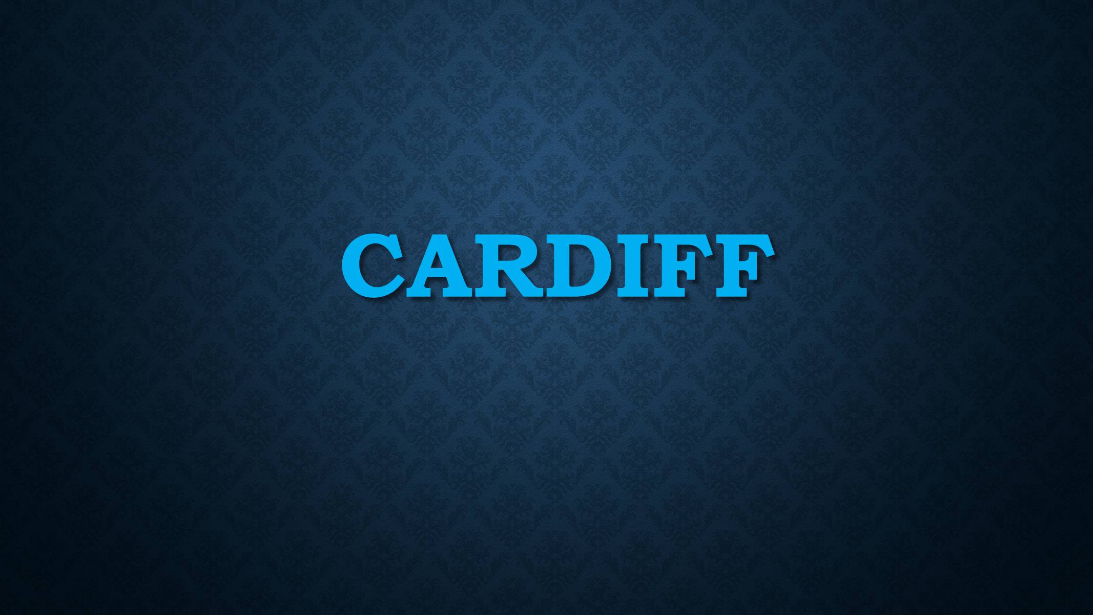 Презентація на тему «Cardiff» (варіант 4) - Слайд #1