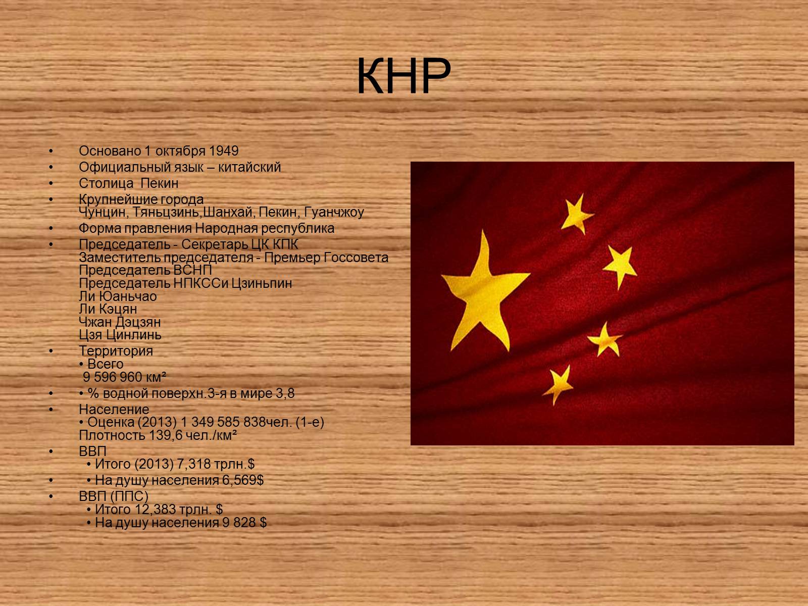 Презентація на тему «Китайская Народная Республика» (варіант 1) - Слайд #3