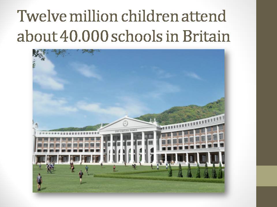 Презентація на тему «Education in Great Britain» (варіант 7) - Слайд #2