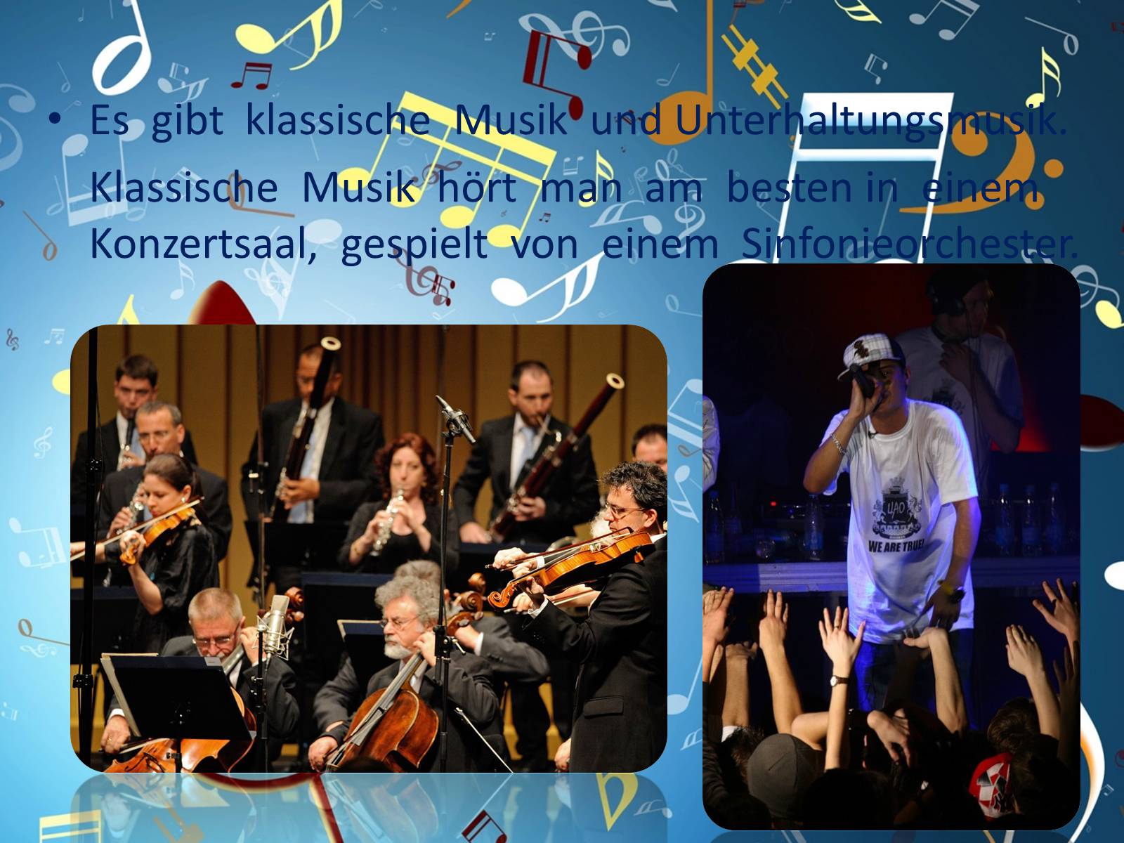 Презентація на тему «Musik in unserem Leben» - Слайд #3