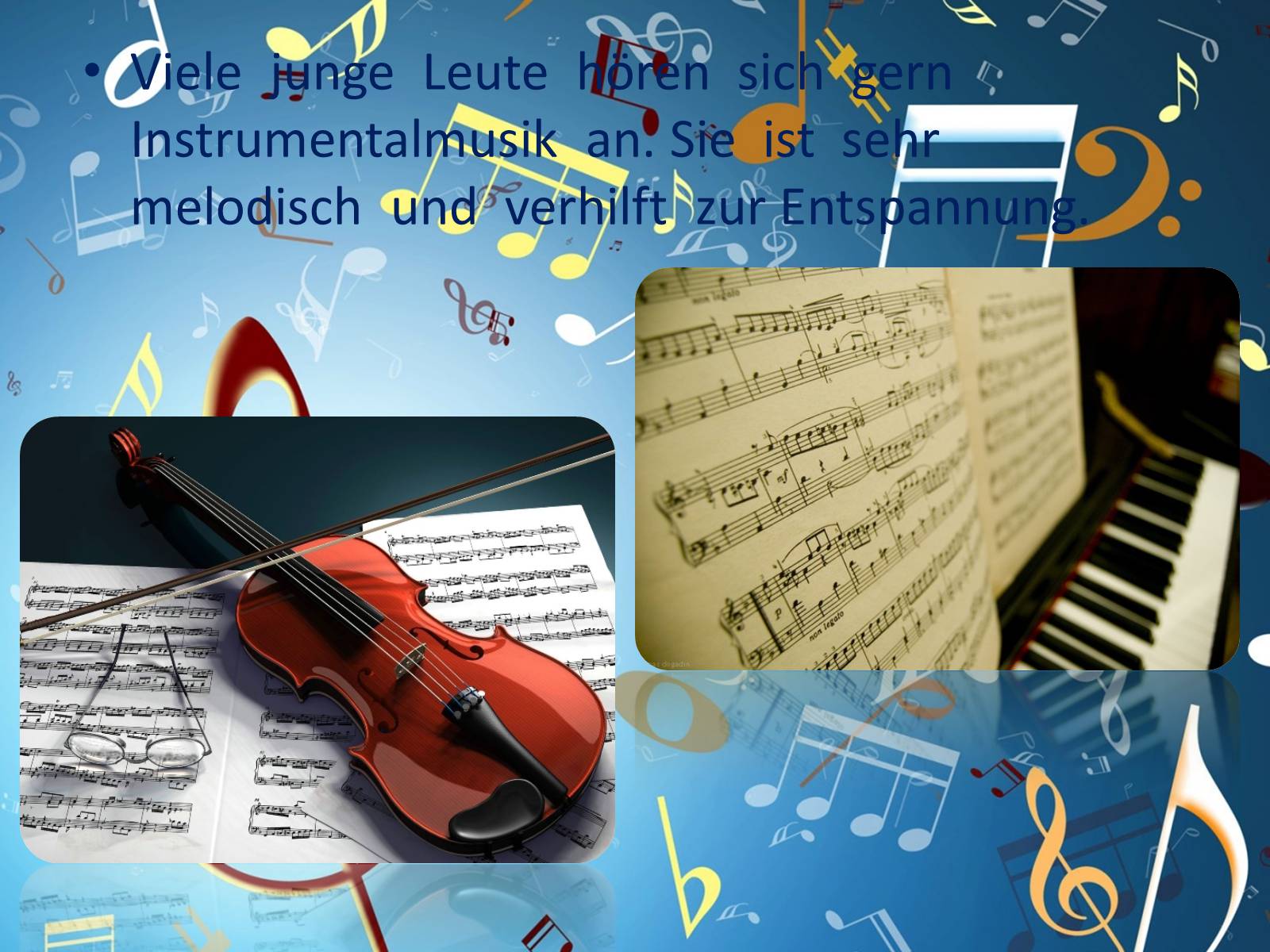 Презентація на тему «Musik in unserem Leben» - Слайд #8