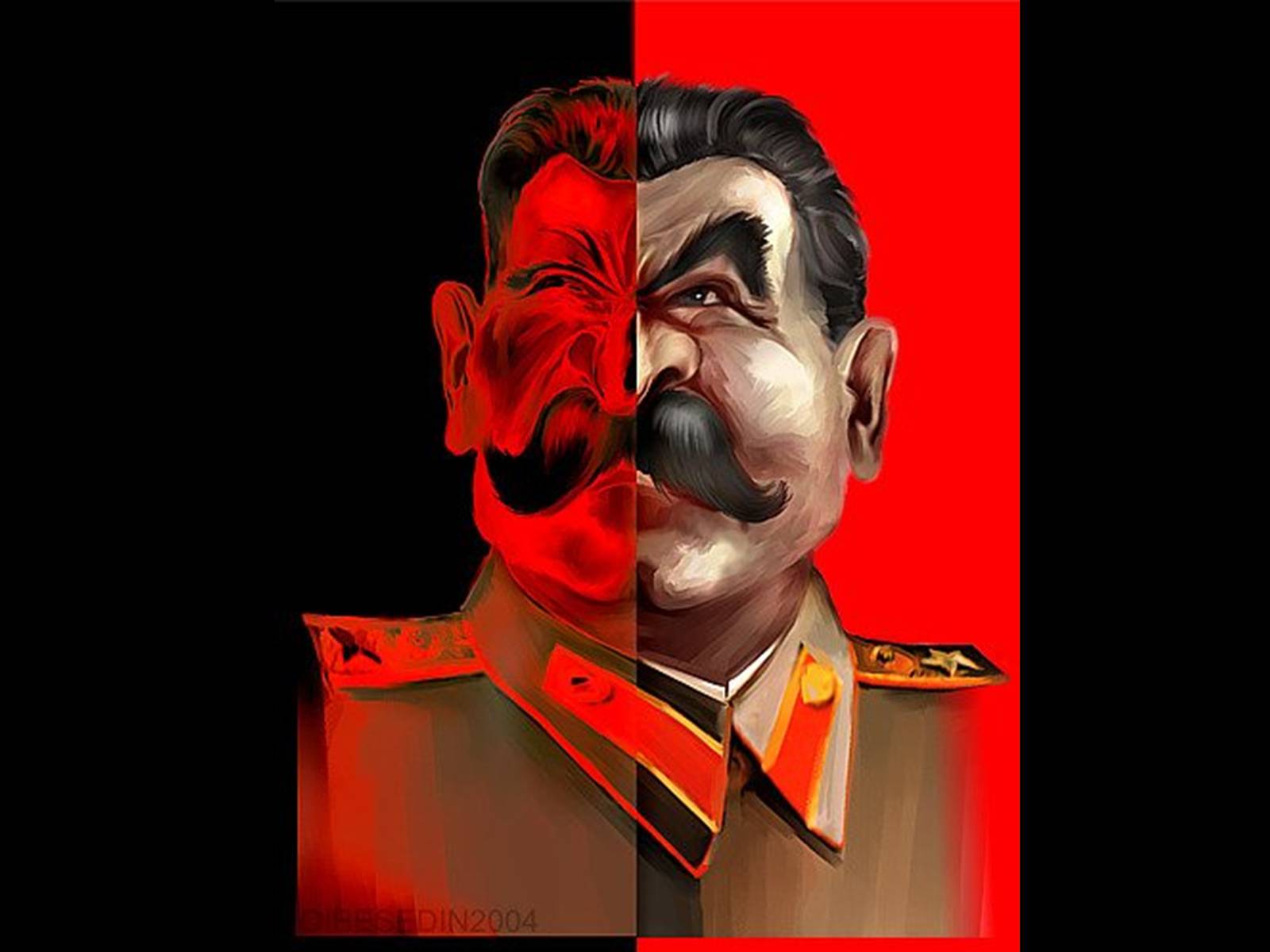 Сталин Иосиф Виссарионович шарж