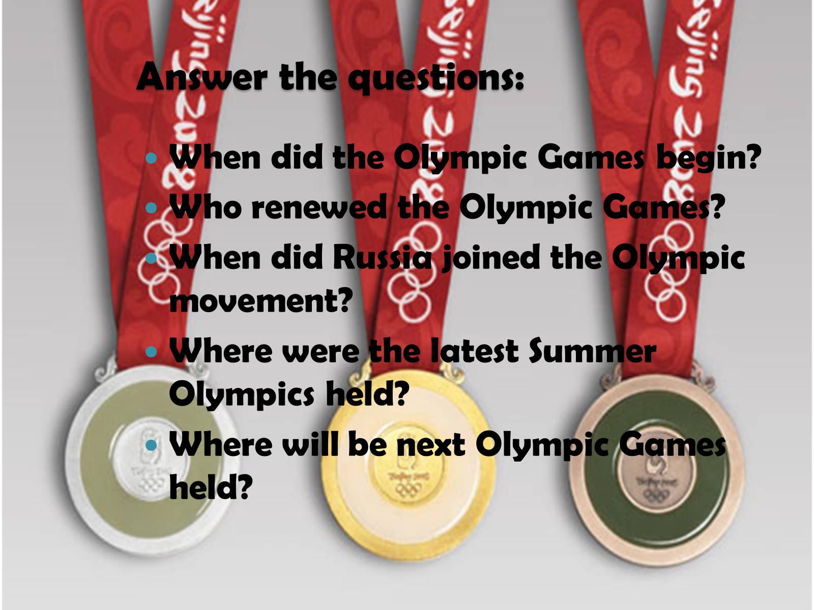 Презентація на тему «Olympic Games» - Слайд #18