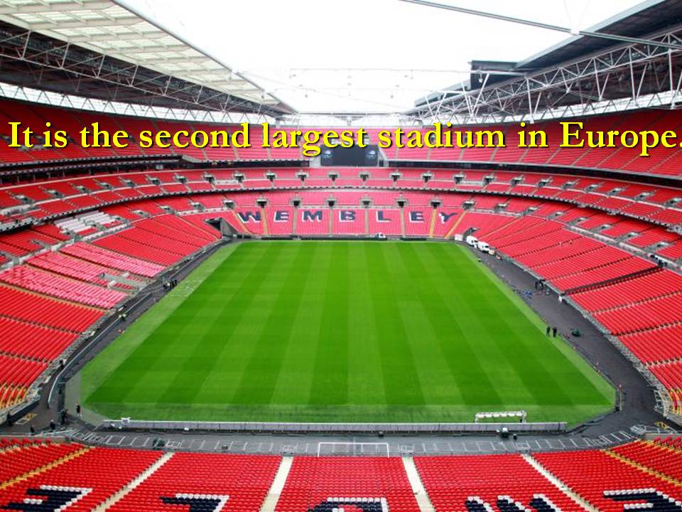 Презентація на тему «Stadium Wembley» - Слайд #4