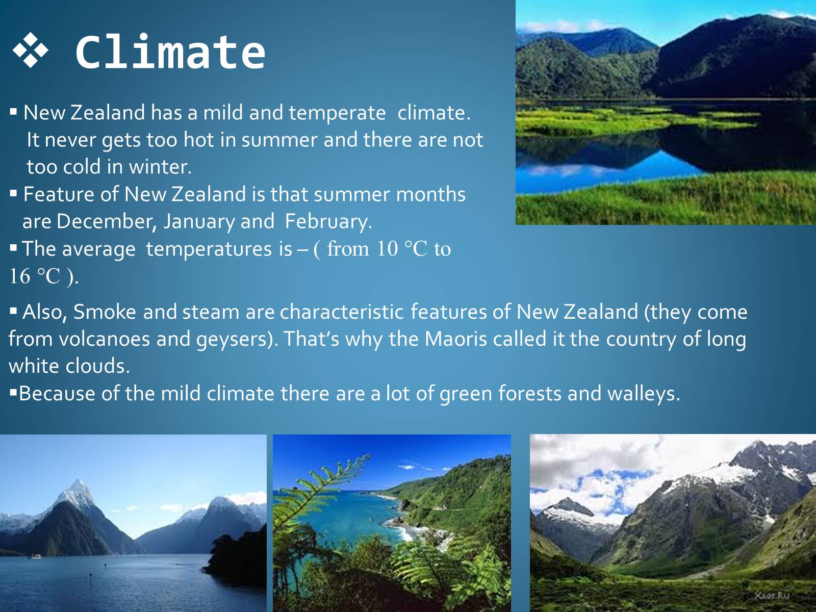 Презентація на тему «Newzealand» - Слайд #3