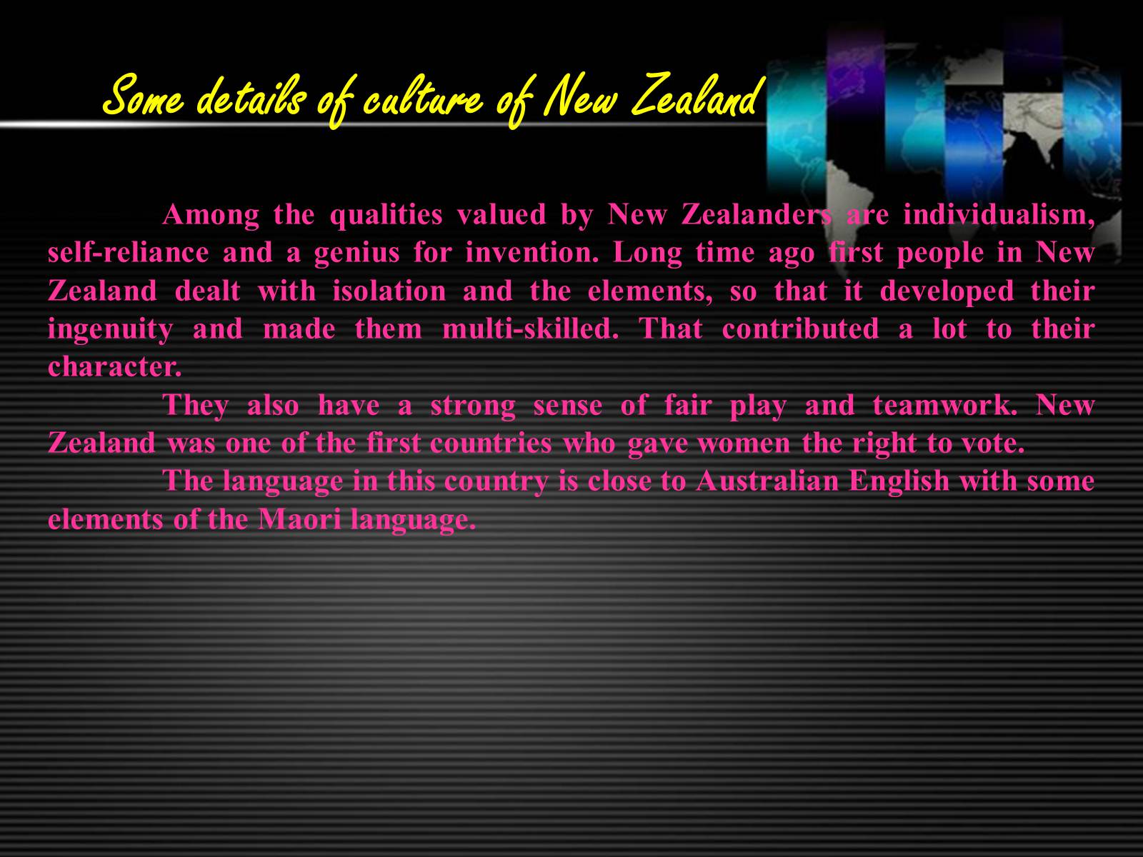 Презентація на тему «New Zealand» (варіант 6) - Слайд #24