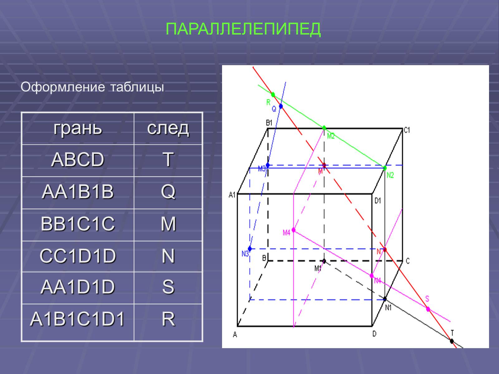 Презентація на тему «Построение сечений многогранников» - Слайд #15