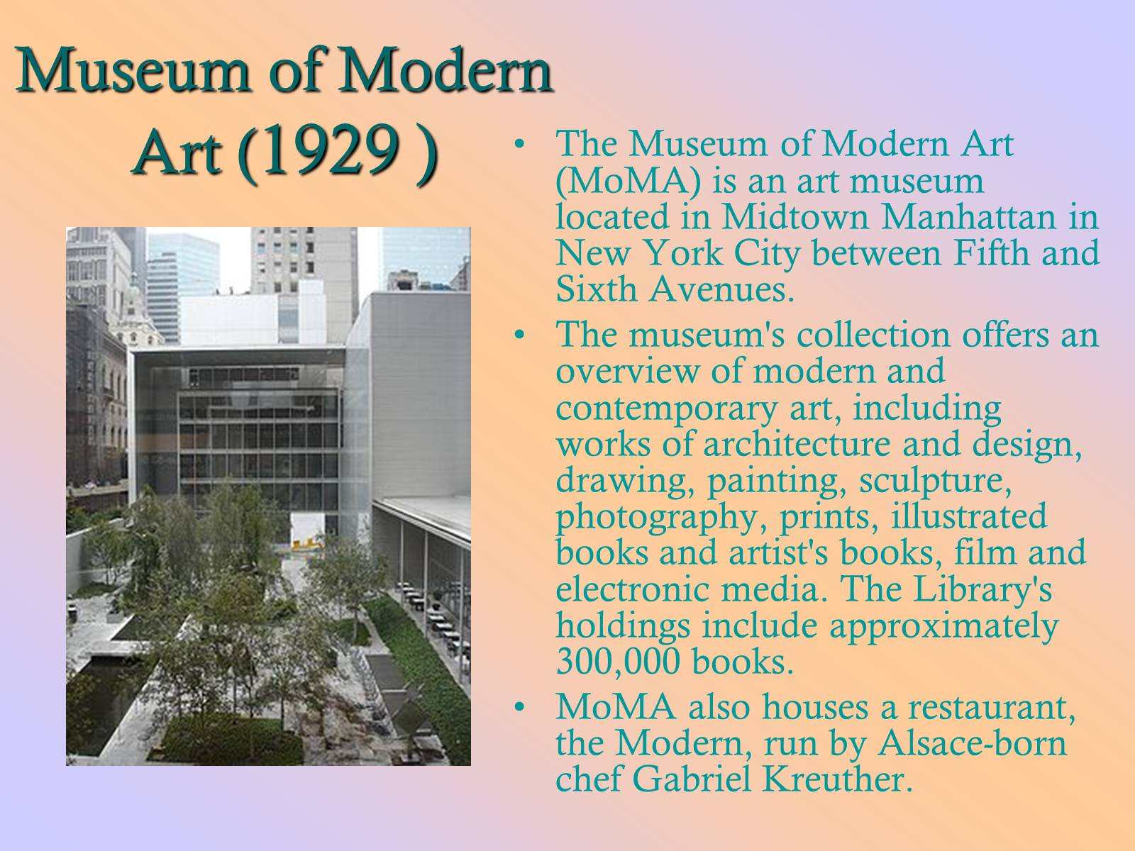 Презентація на тему «Museums» - Слайд #2