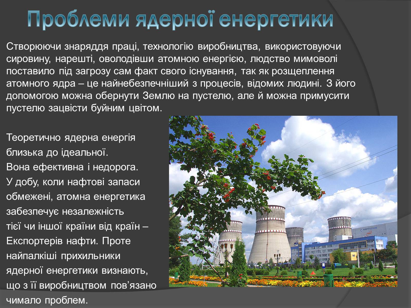 Презентація на тему «Ядерна енергетика» (варіант 6) - Слайд #7