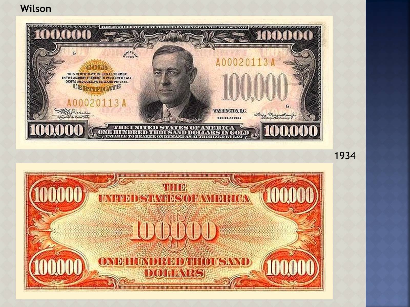 банкнота 500 долларов сша