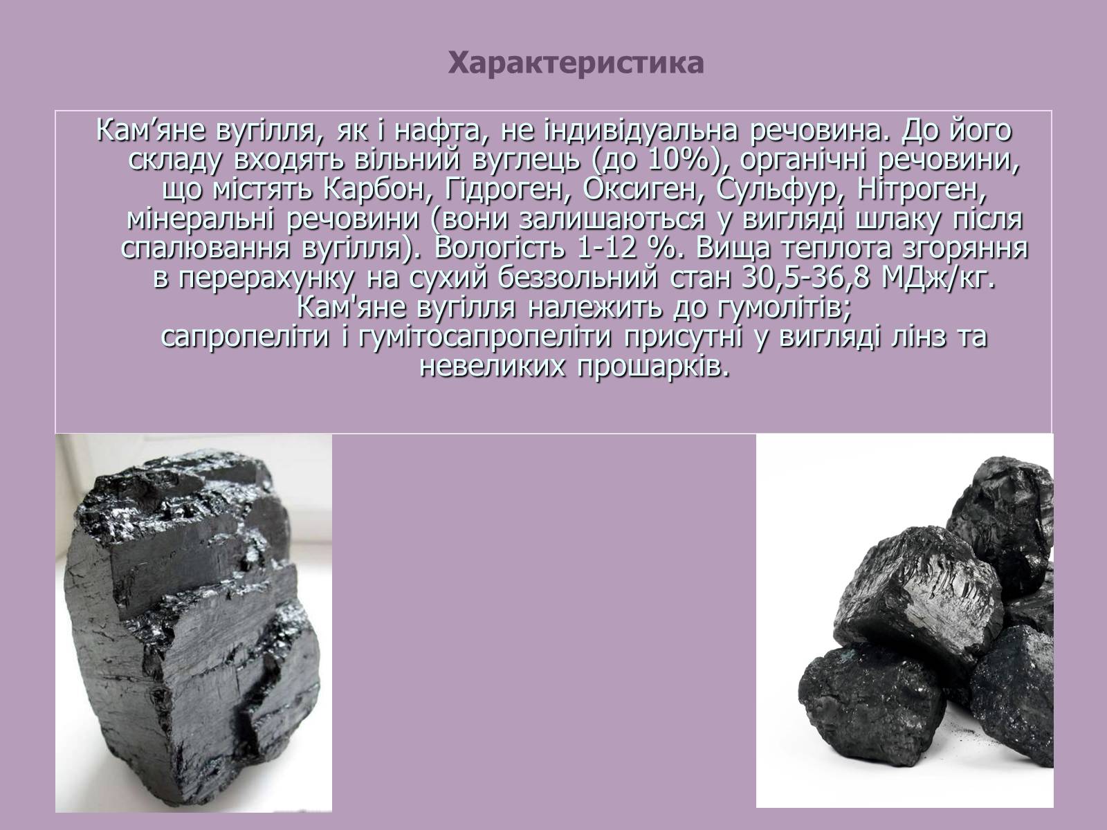 Презентація на тему «Кам’яне вугілля» (варіант 8) - Слайд #5