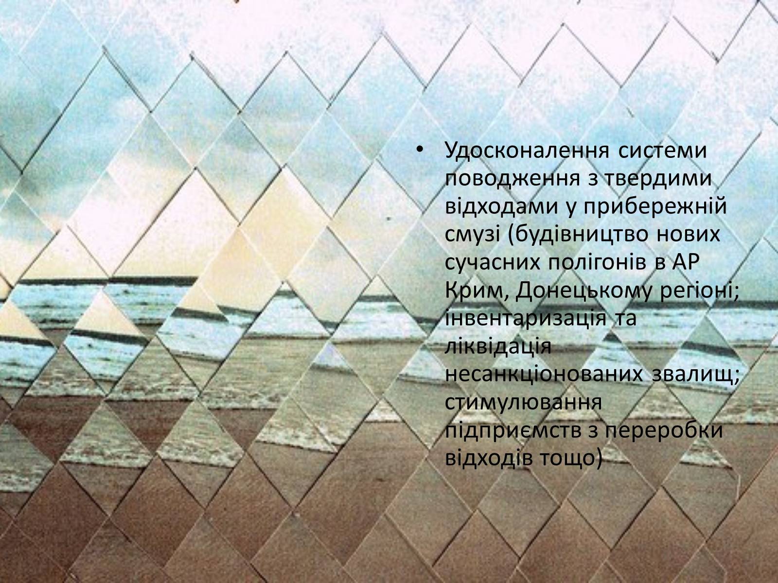 Презентація на тему «Проект збереження чорного і азовського морів» (варіант 1) - Слайд #13