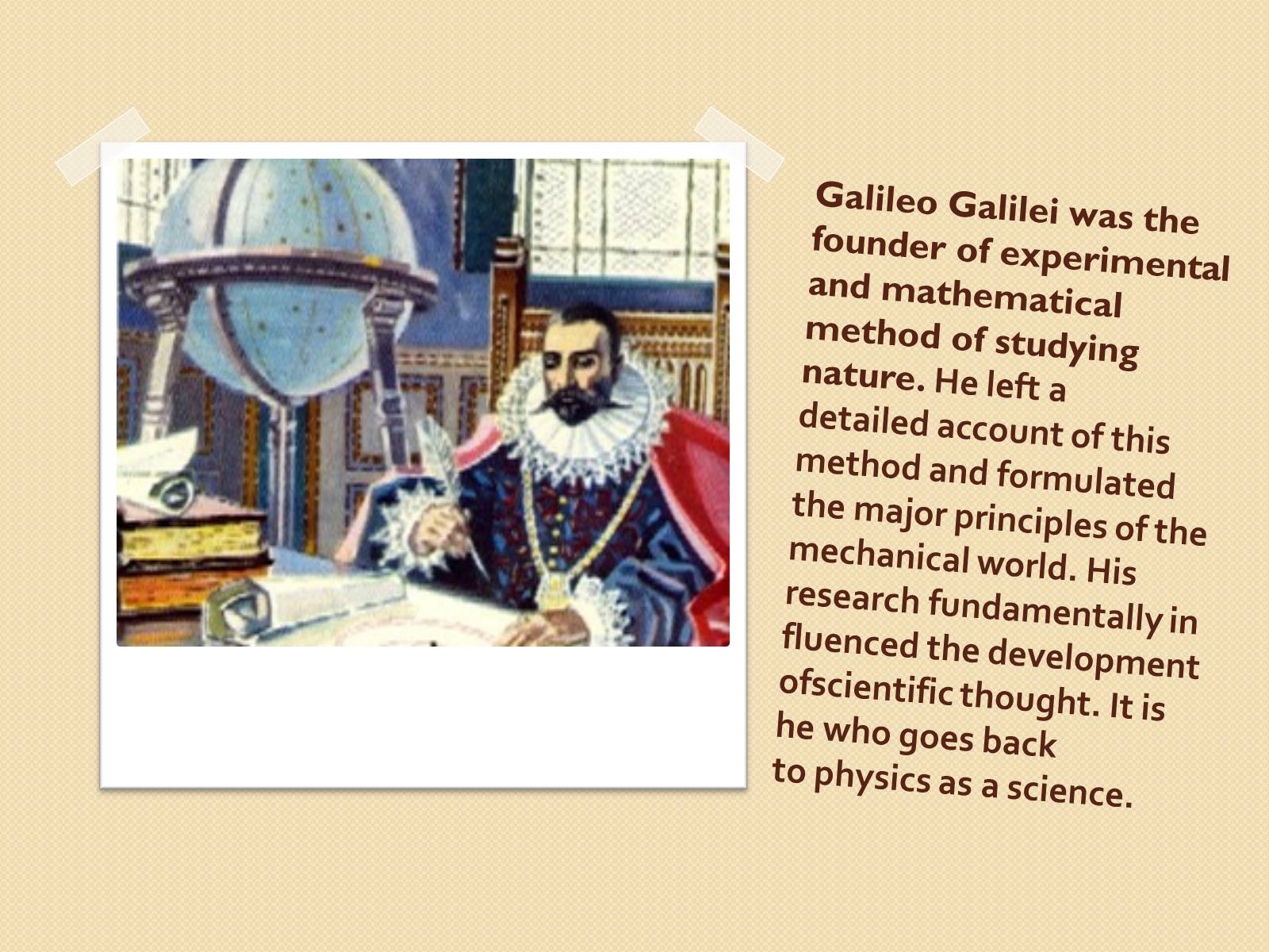 Презентація на тему «Galileo Galilei» - Слайд #5