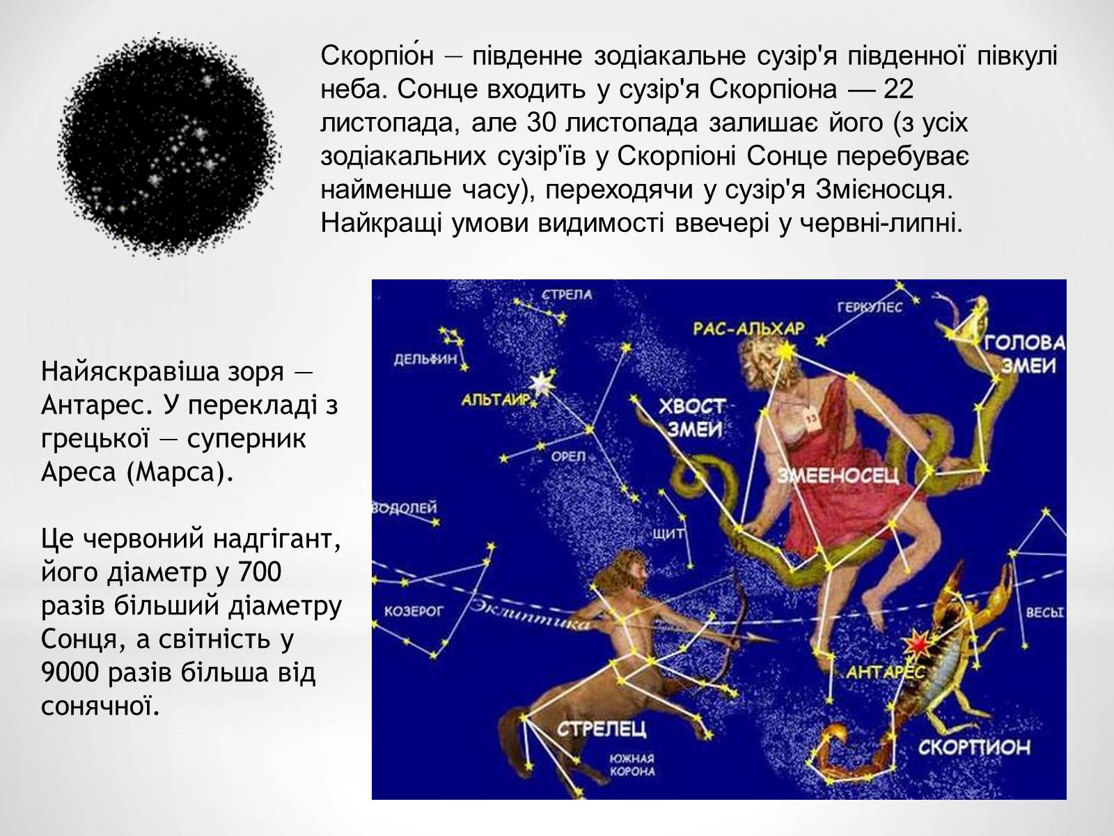 Презентація на тему «Зодіакальні сузір’я» - Слайд #10
