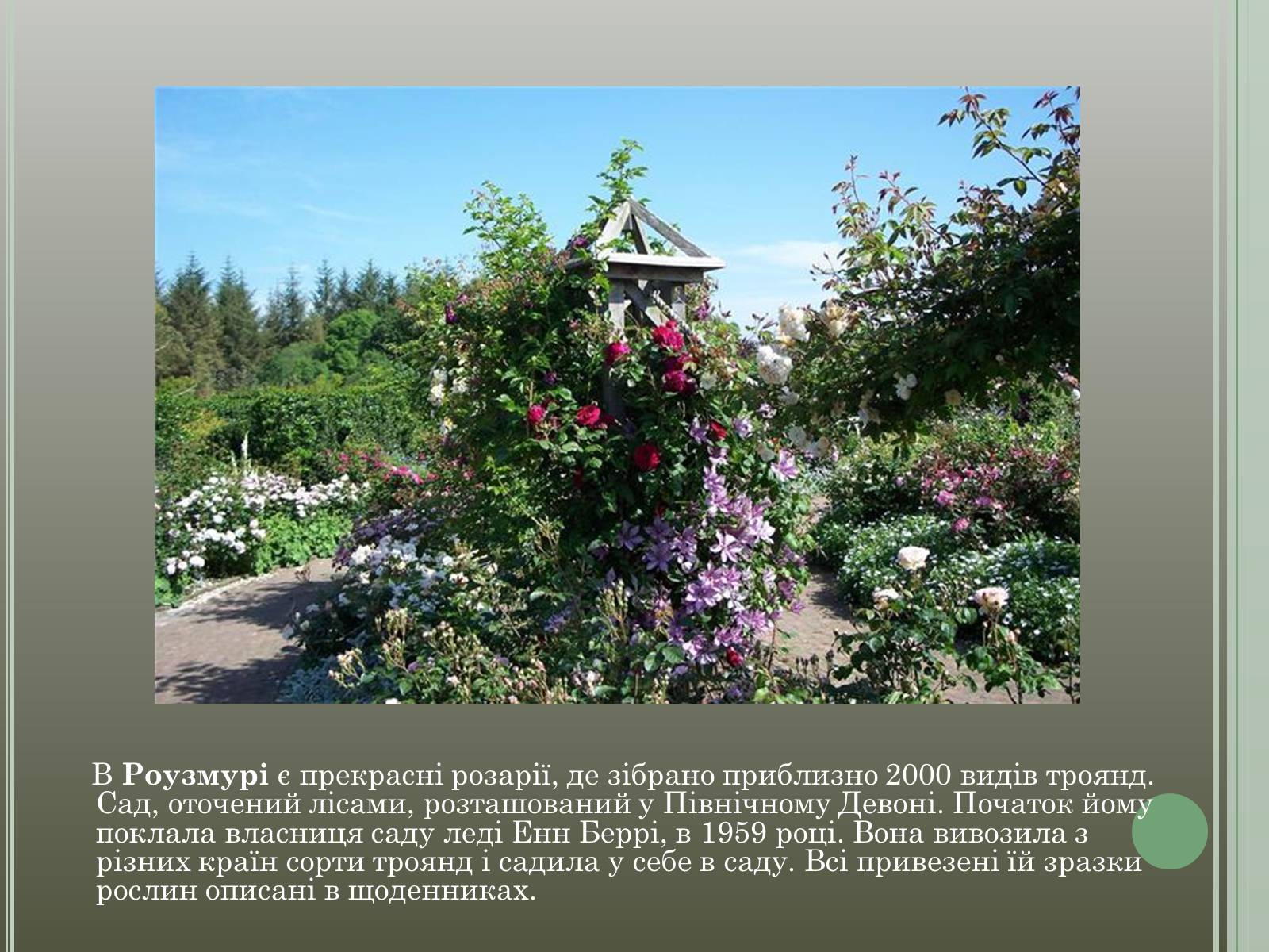 Презентація на тему «Англійський сад» (варіант 2) - Слайд #16