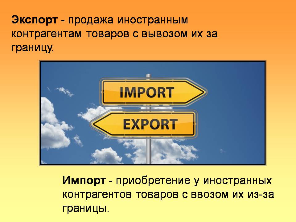 Презентація на тему «Экспорт и импорт ведущих стран мира» - Слайд #2