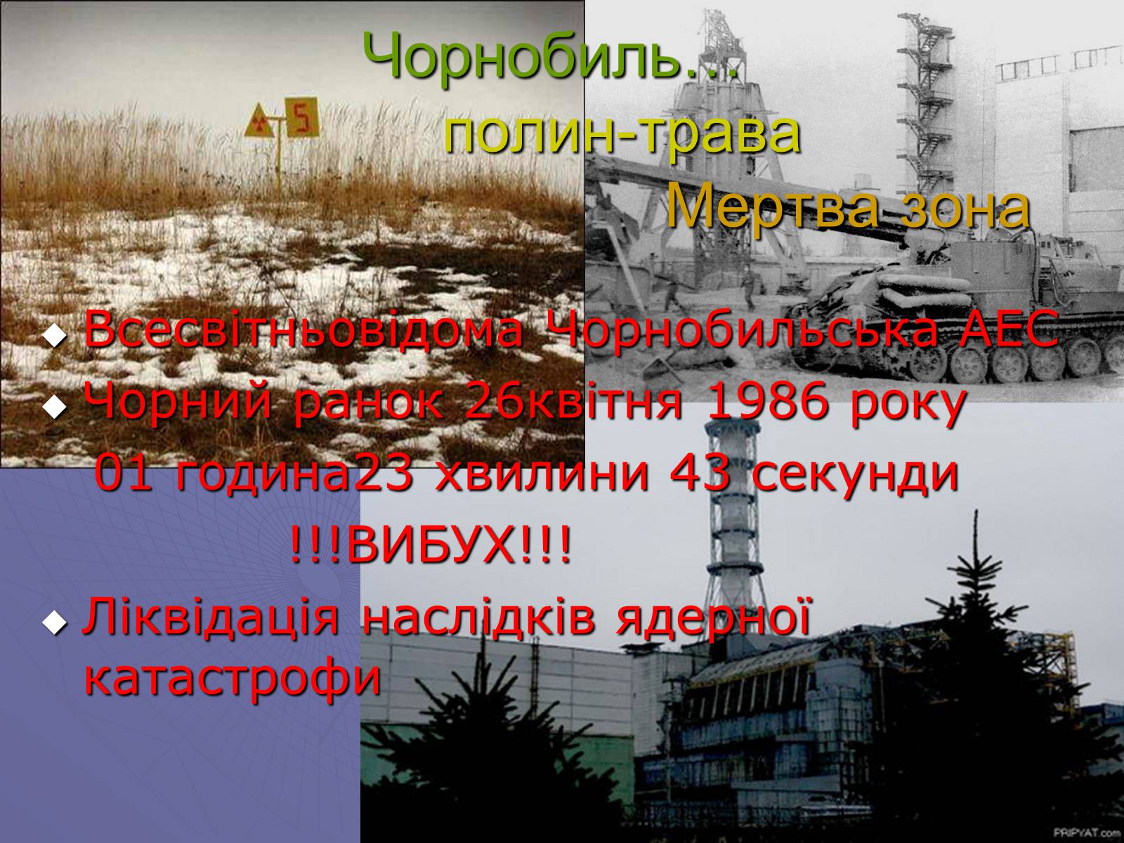 Презентація на тему «Чорнобиль. 20 років потому» - Слайд #2