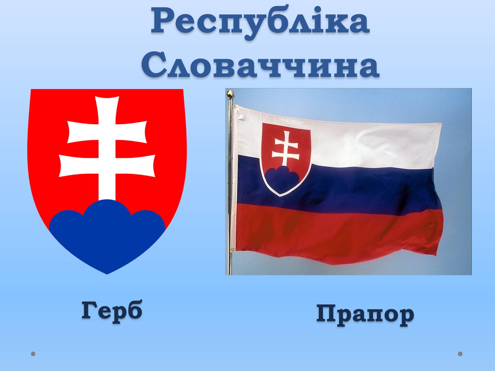 Презентація на тему «Республіка Словаччина» (варіант 1) - Слайд #1