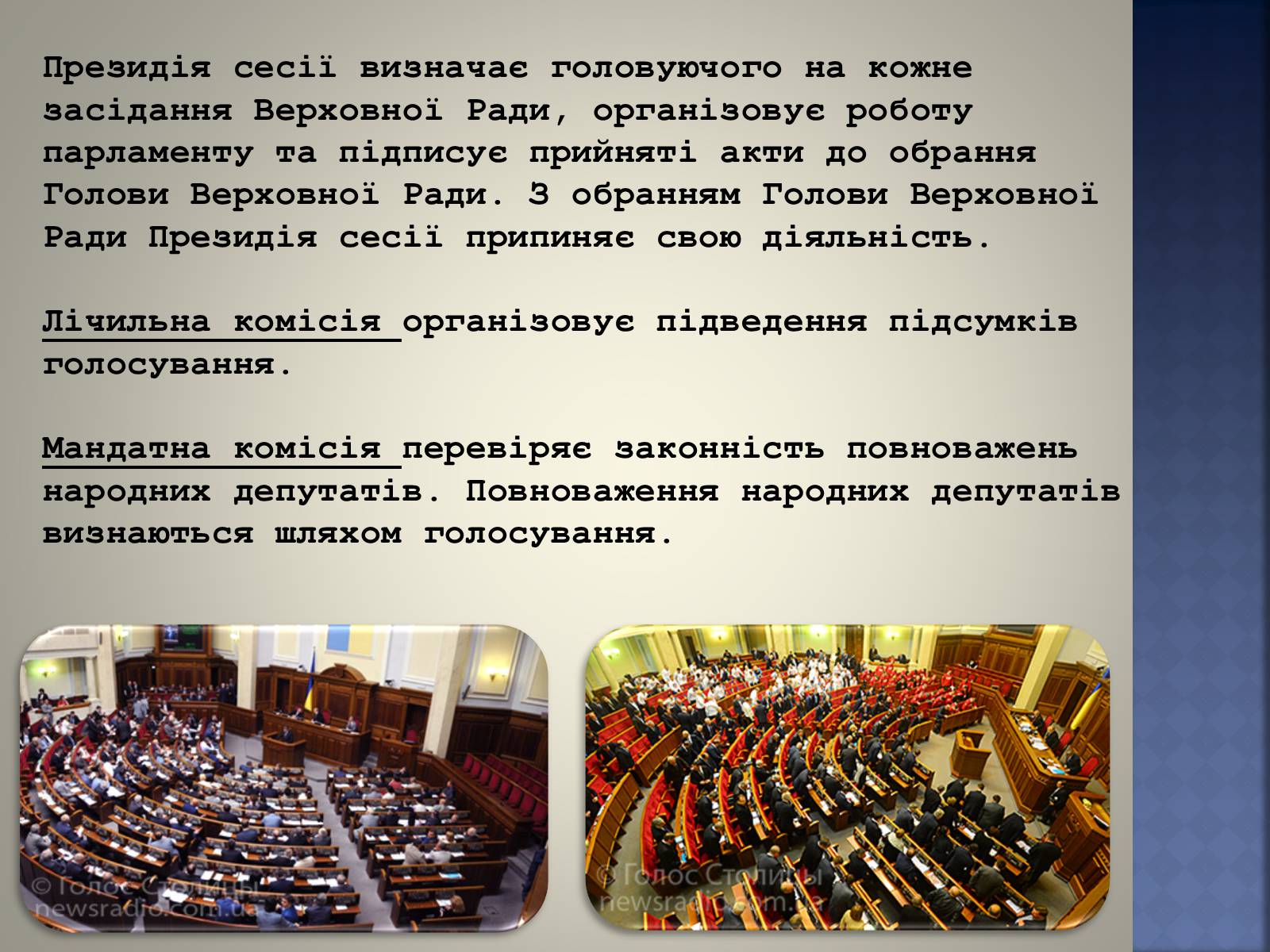 Презентація на тему «Верховна Рада України» (варіант 2) - Слайд #13