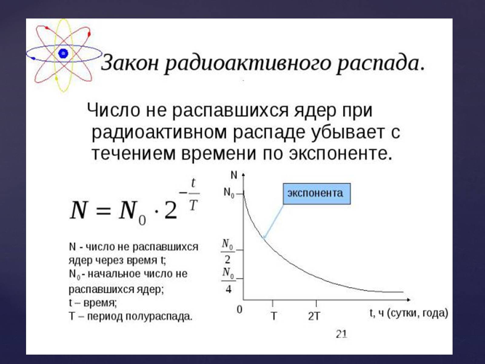 Презентація на тему «Атомная физика» - Слайд #18
