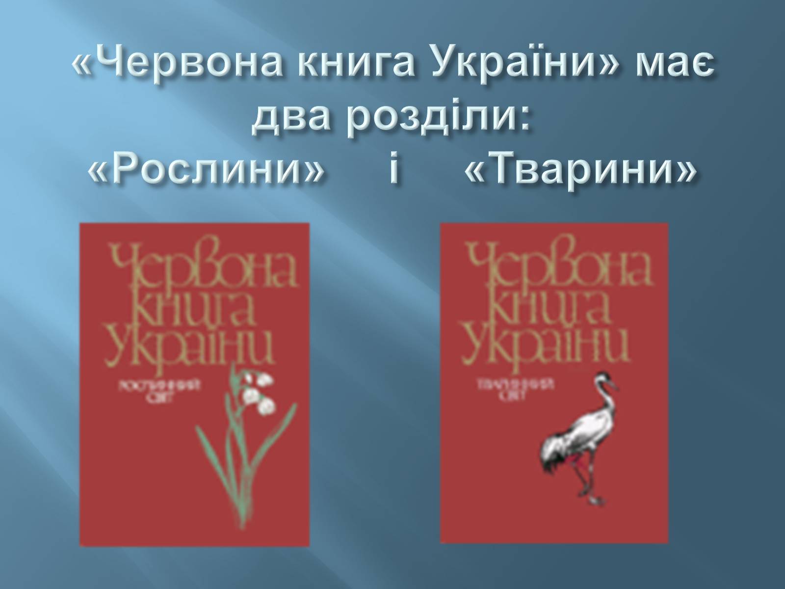 Презентація на тему «Червона книга України» (варіант 13) - Слайд #2