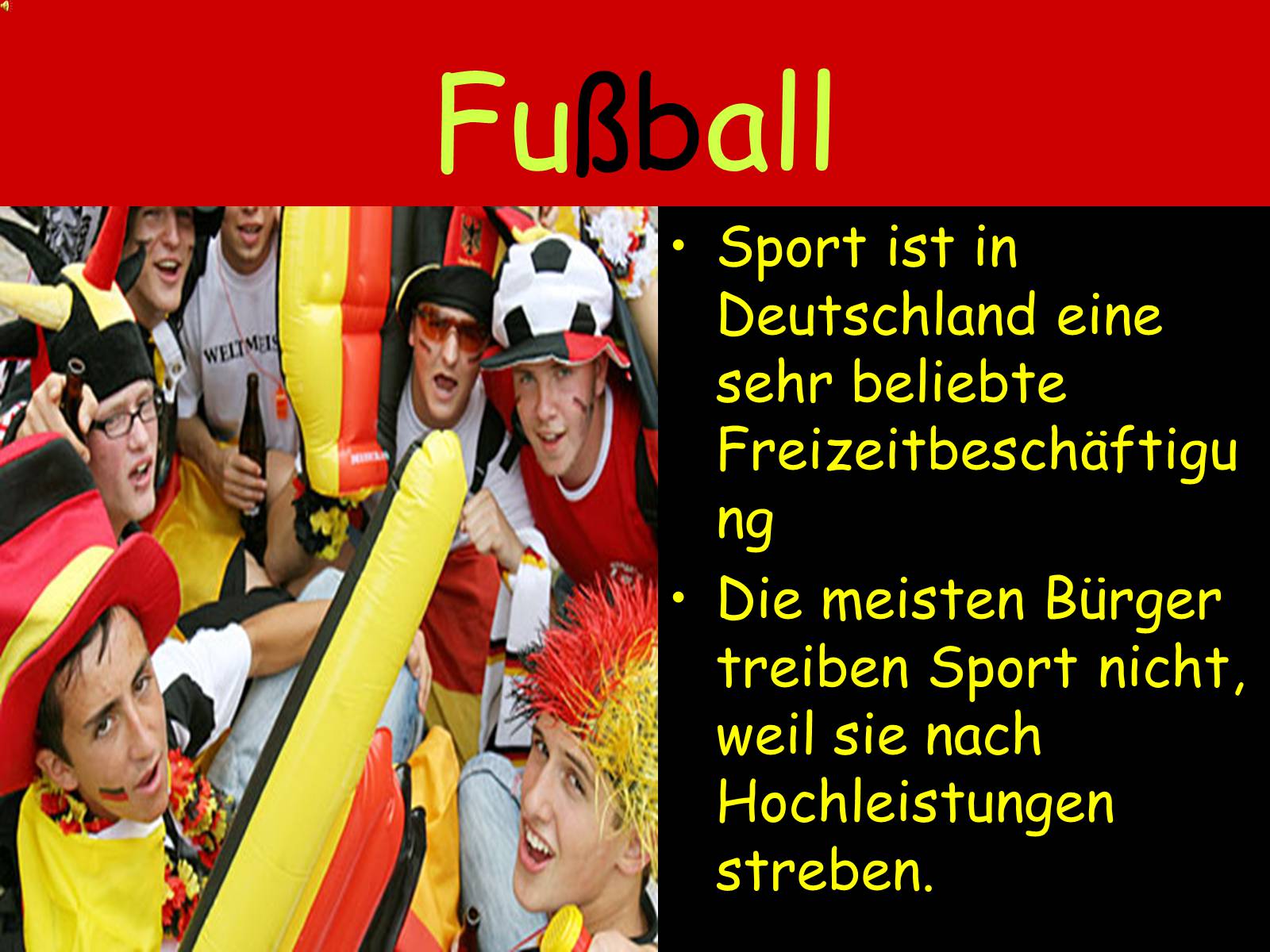 Презентація на тему «Sport in Deutschland» (варіант 2) - Слайд #9