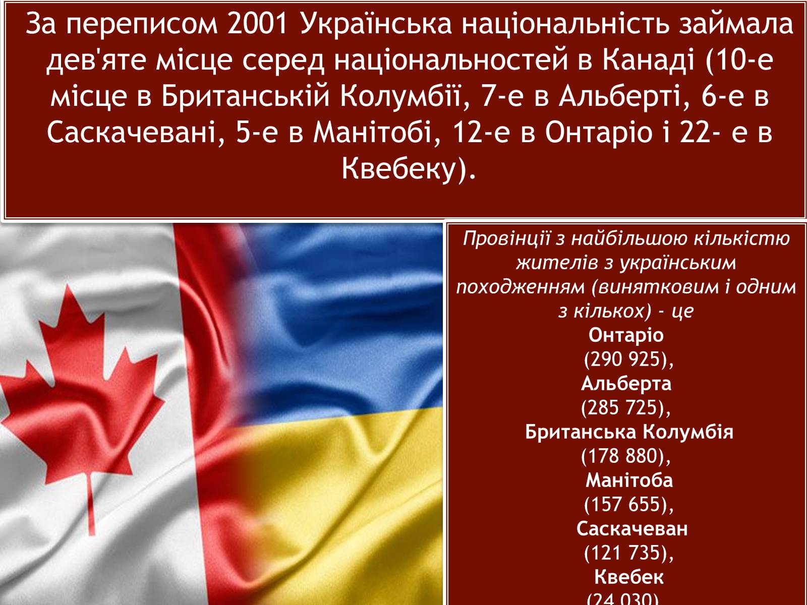 Презентація на тему «Видатні канадці українського походження» - Слайд #3