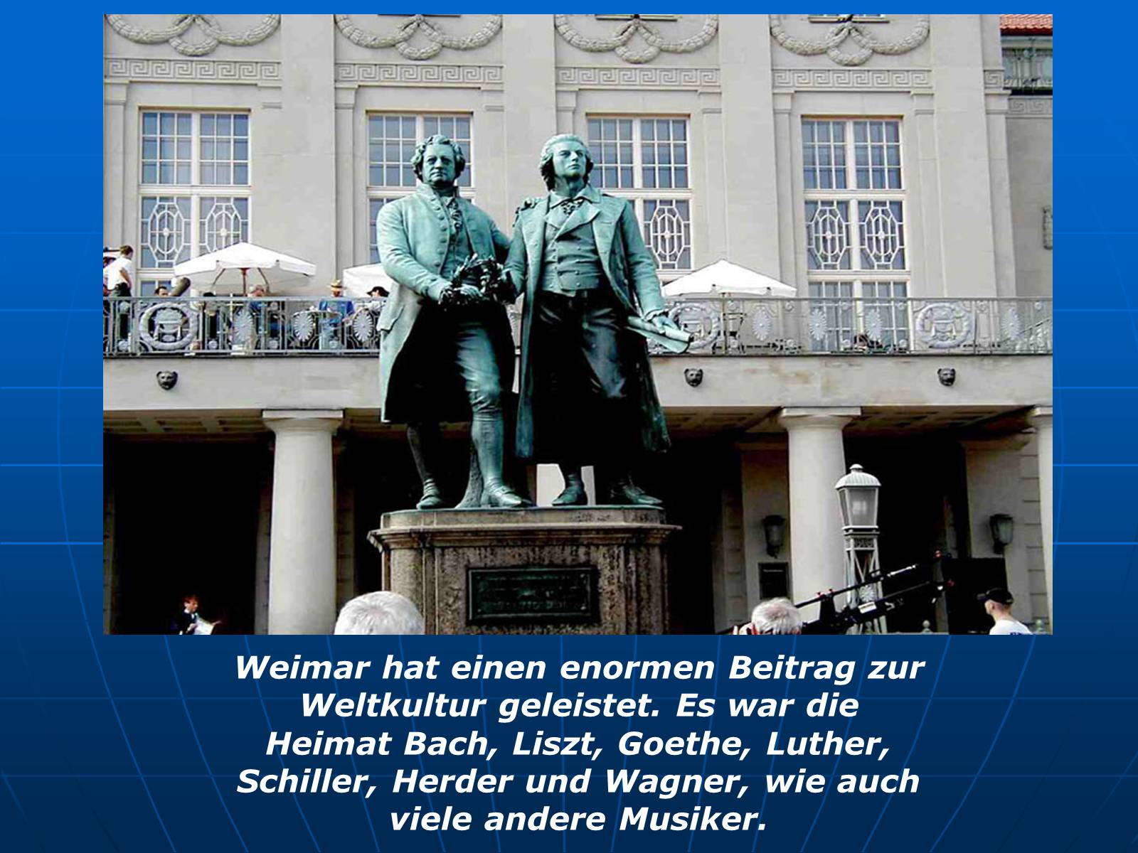 Презентація на тему «Die Stadt Weimar» - Слайд #5