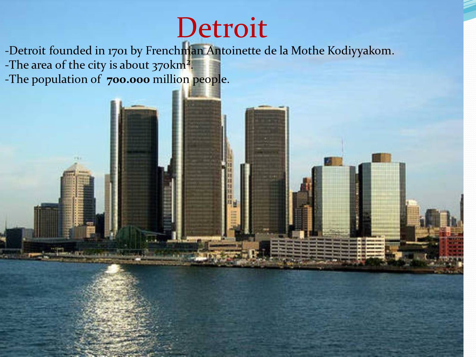Презентація на тему «The largest citys in U.S.A» - Слайд #4