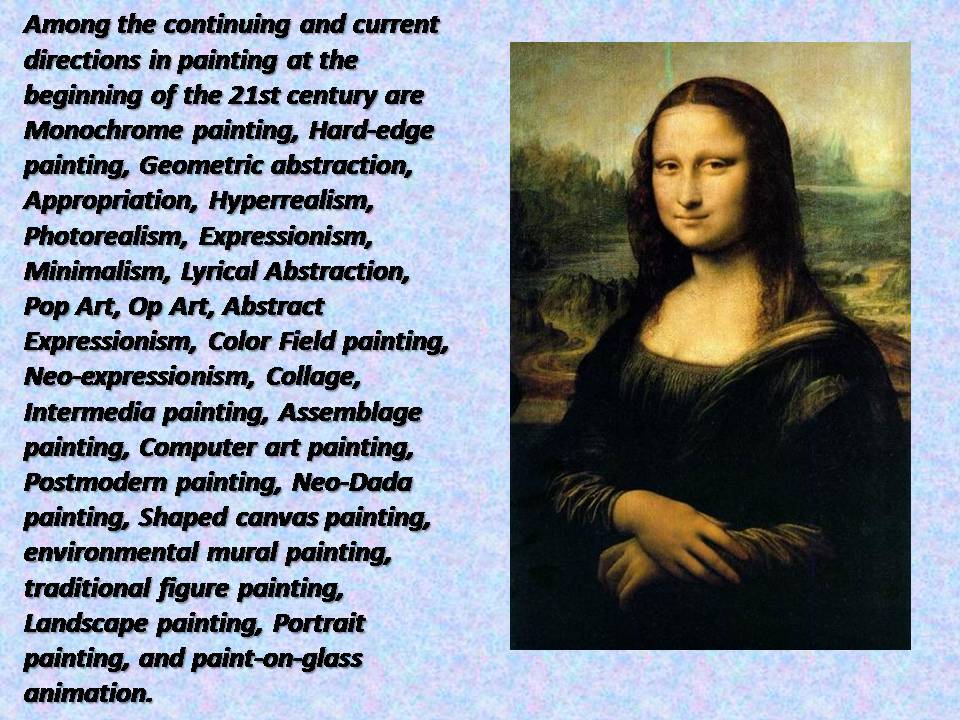Презентація на тему «Painting» (варіант 2) - Слайд #10