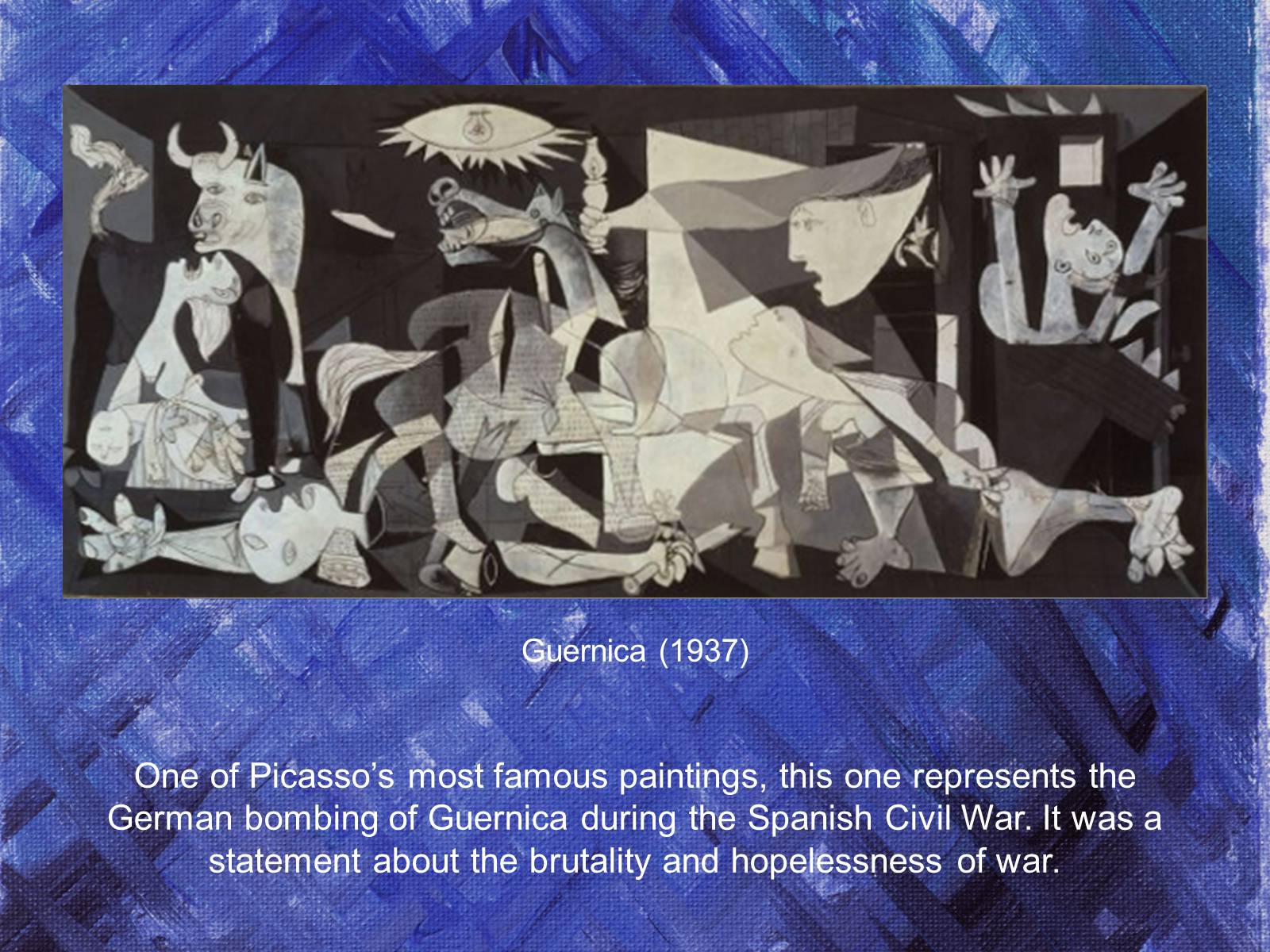 Презентація на тему «Pablo Picasso» (варіант 5) - Слайд #10