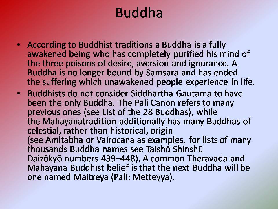 Презентація на тему «Buddhism» - Слайд #6