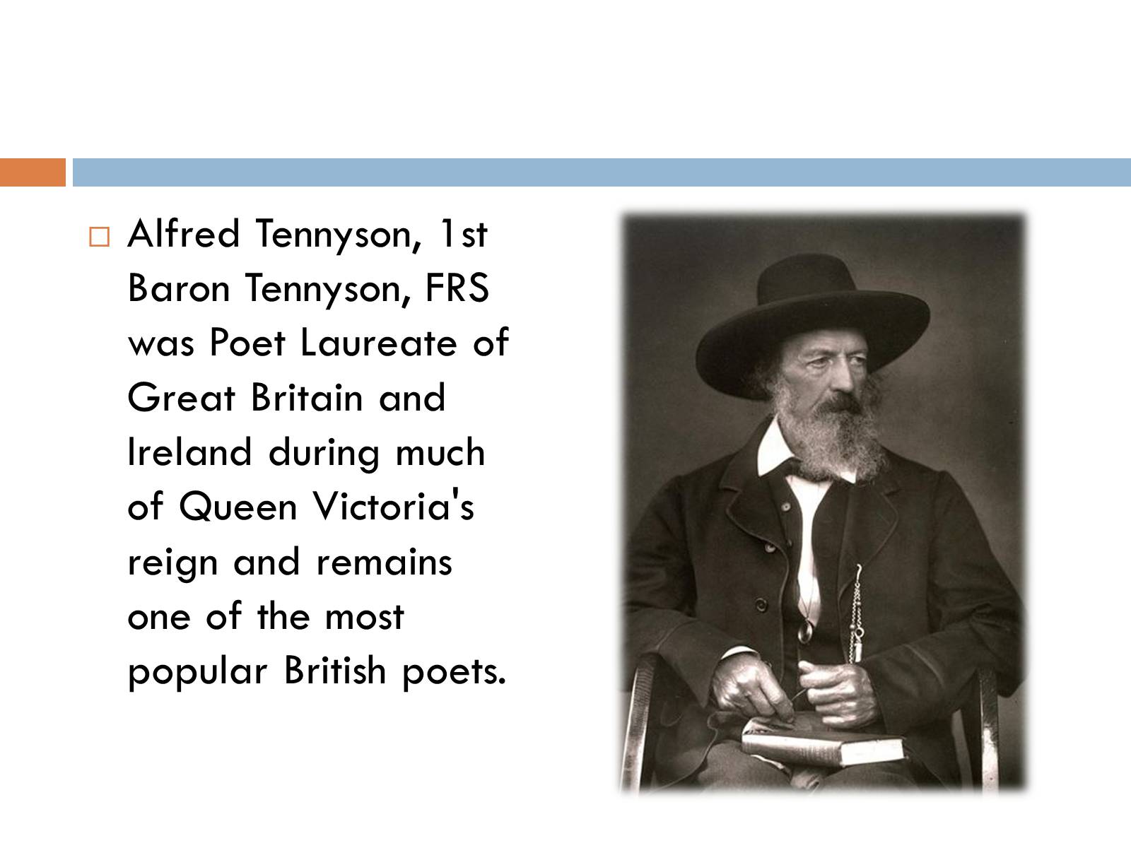 Презентація на тему «Alfred Tennyson» - Слайд #2