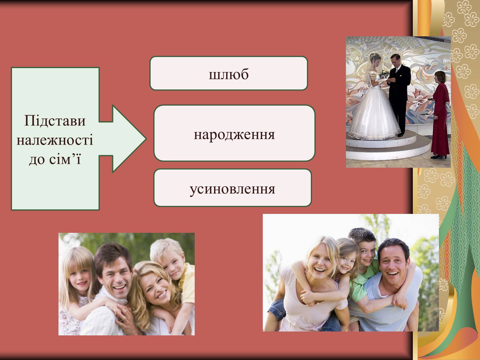 Презентація на тему «Шлюб і сім’я» (варіант 2) - Слайд #3