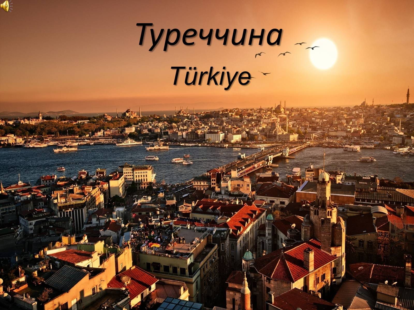 Презентація на тему «Туреччина» (варіант 1)
