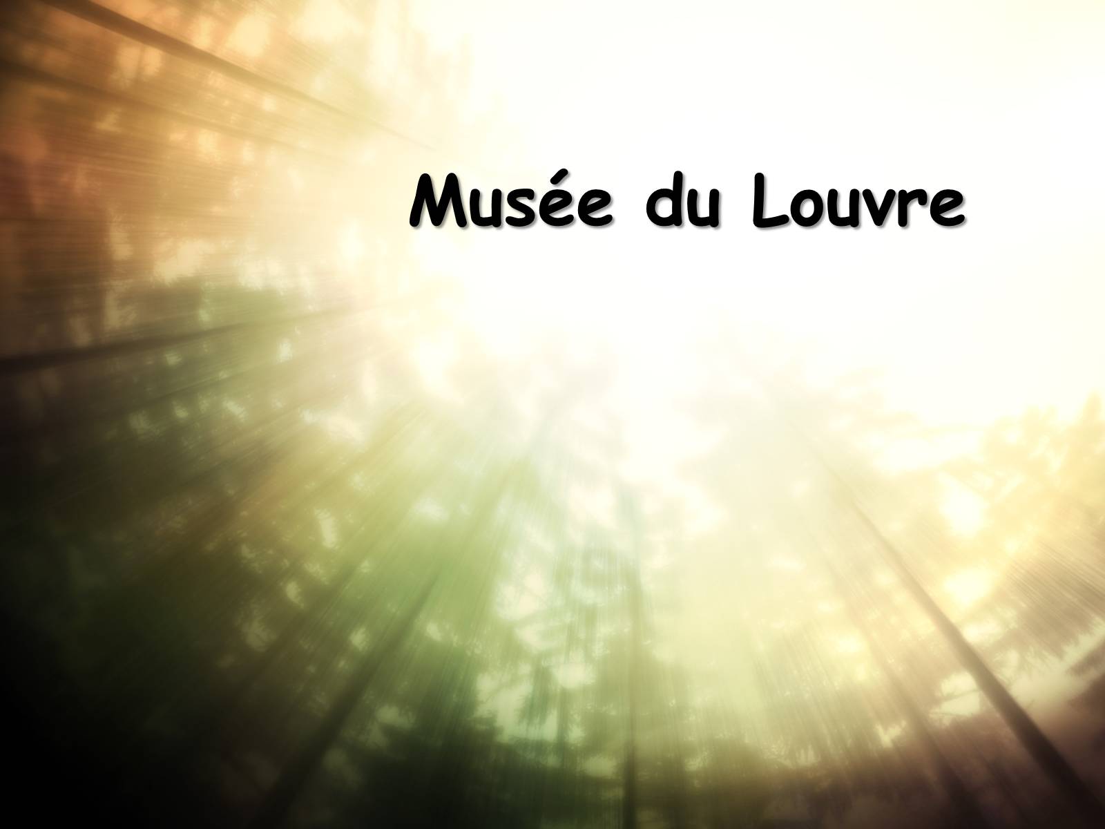 Презентація на тему «Musee du Louvre» - Слайд #1