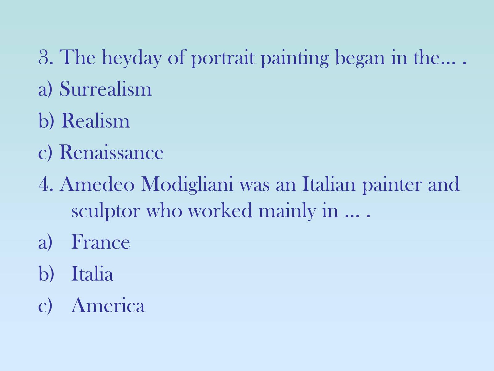 Презентація на тему «Portrait painting» - Слайд #14