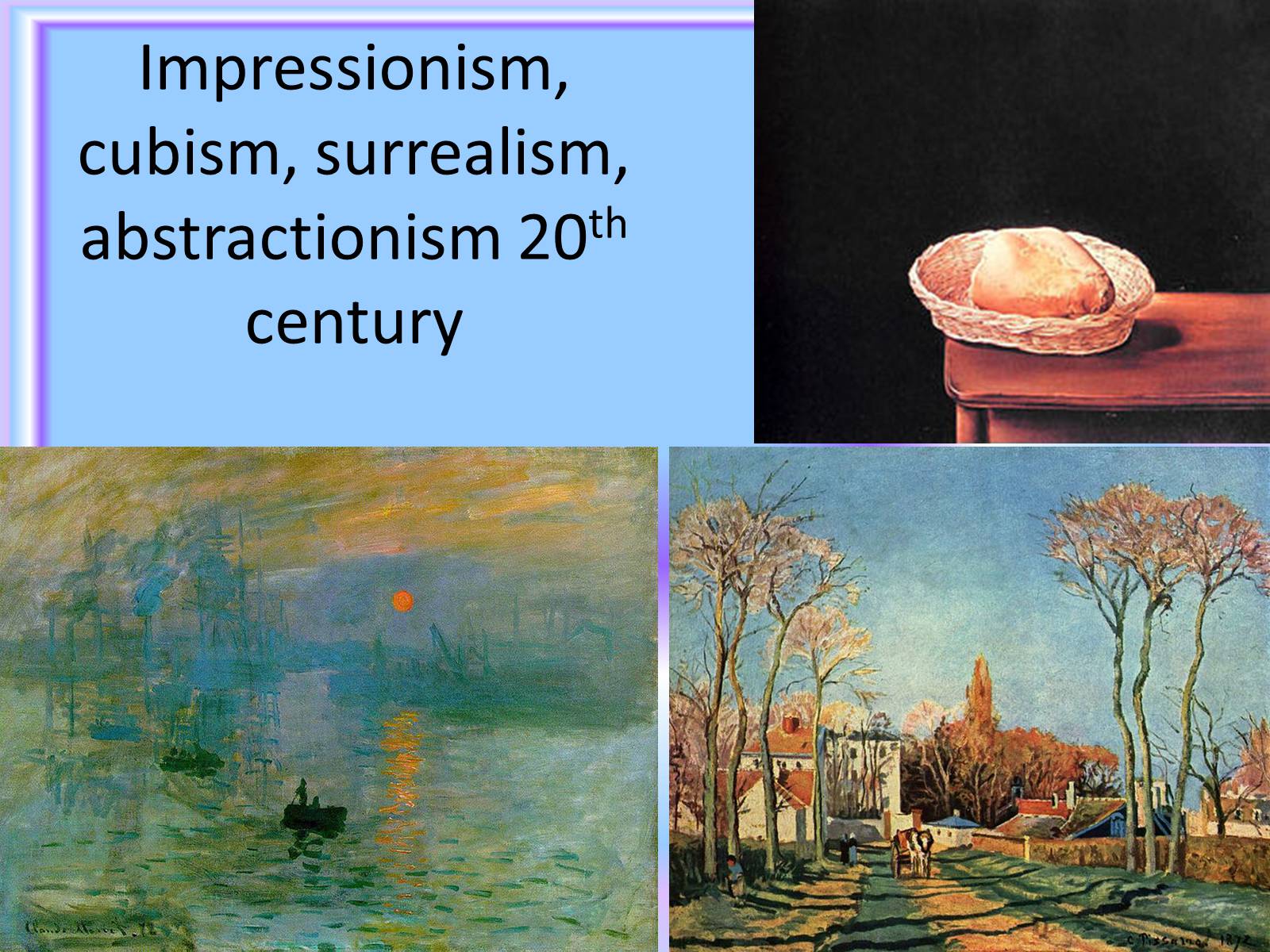 Презентація на тему «From Old to new art» - Слайд #18