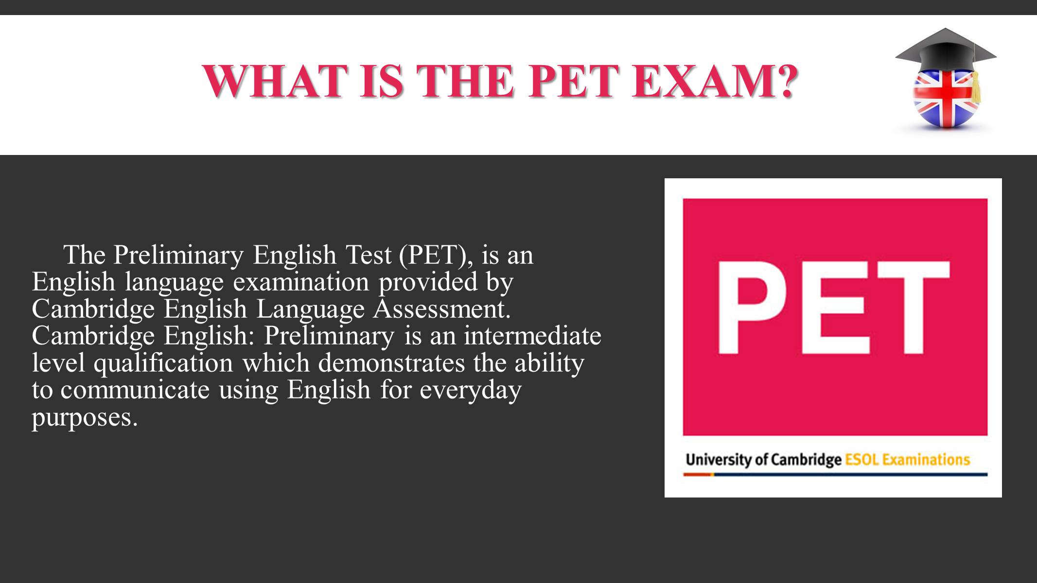 Презентація на тему «Preliminary English Test» (варіант 2) - Слайд #2