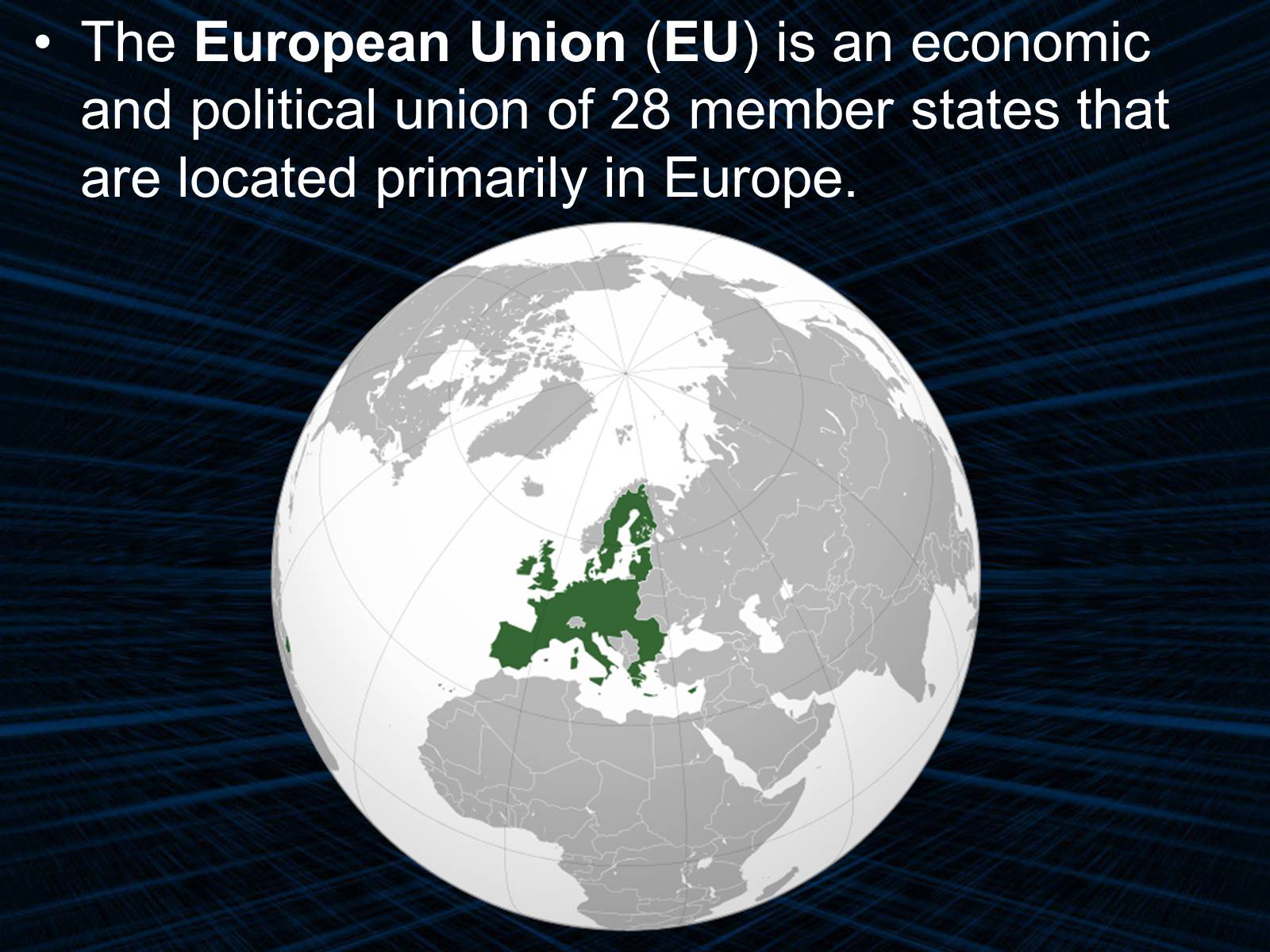 Презентація на тему «European Union» - Слайд #2