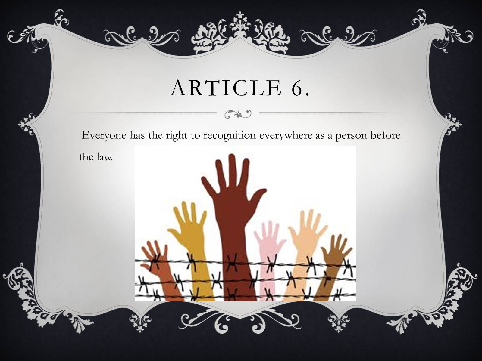 Презентація на тему «Everyone has the right to…» - Слайд #9