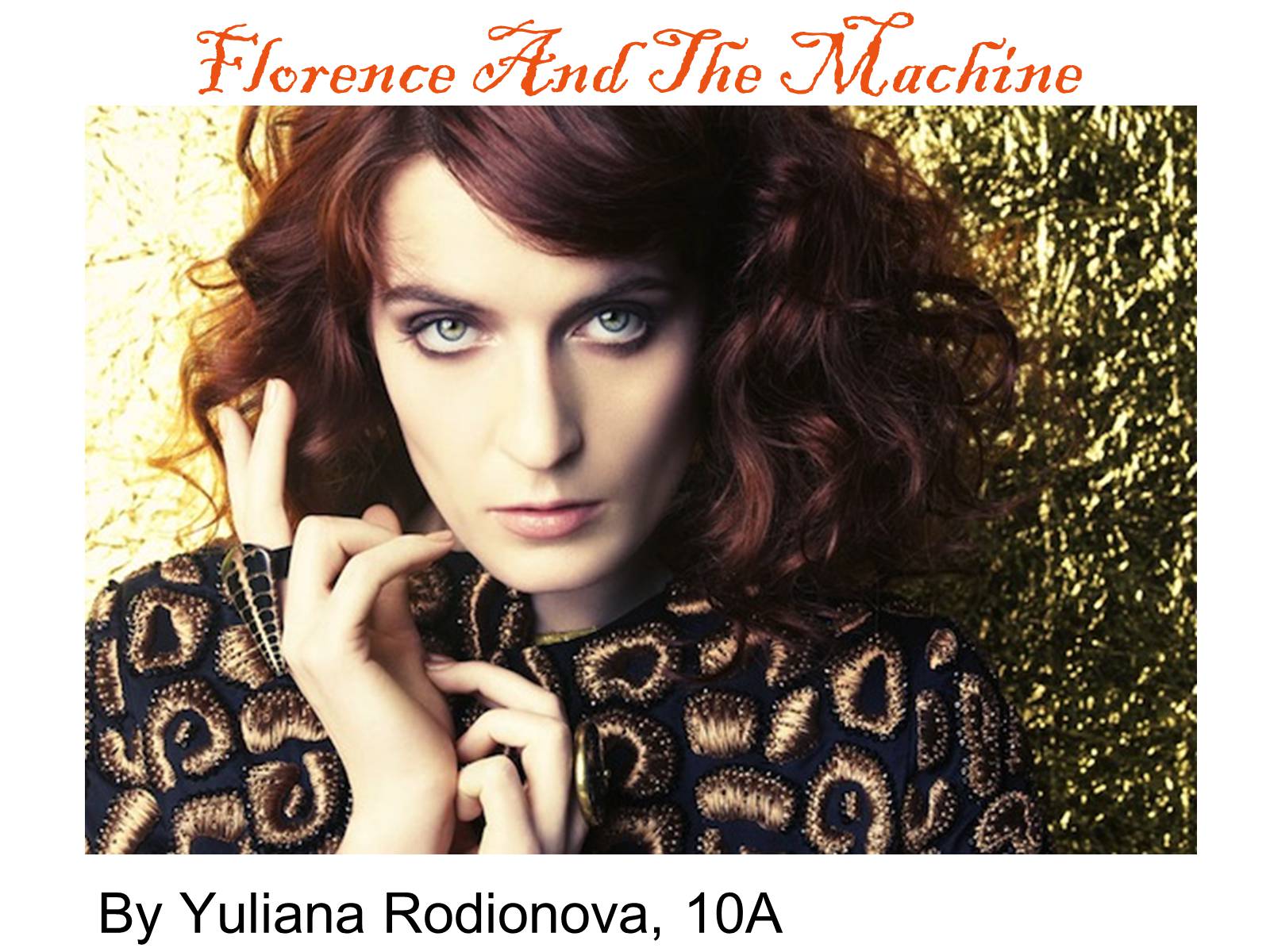 Презентація на тему «Florence And The Machine» - Слайд #1
