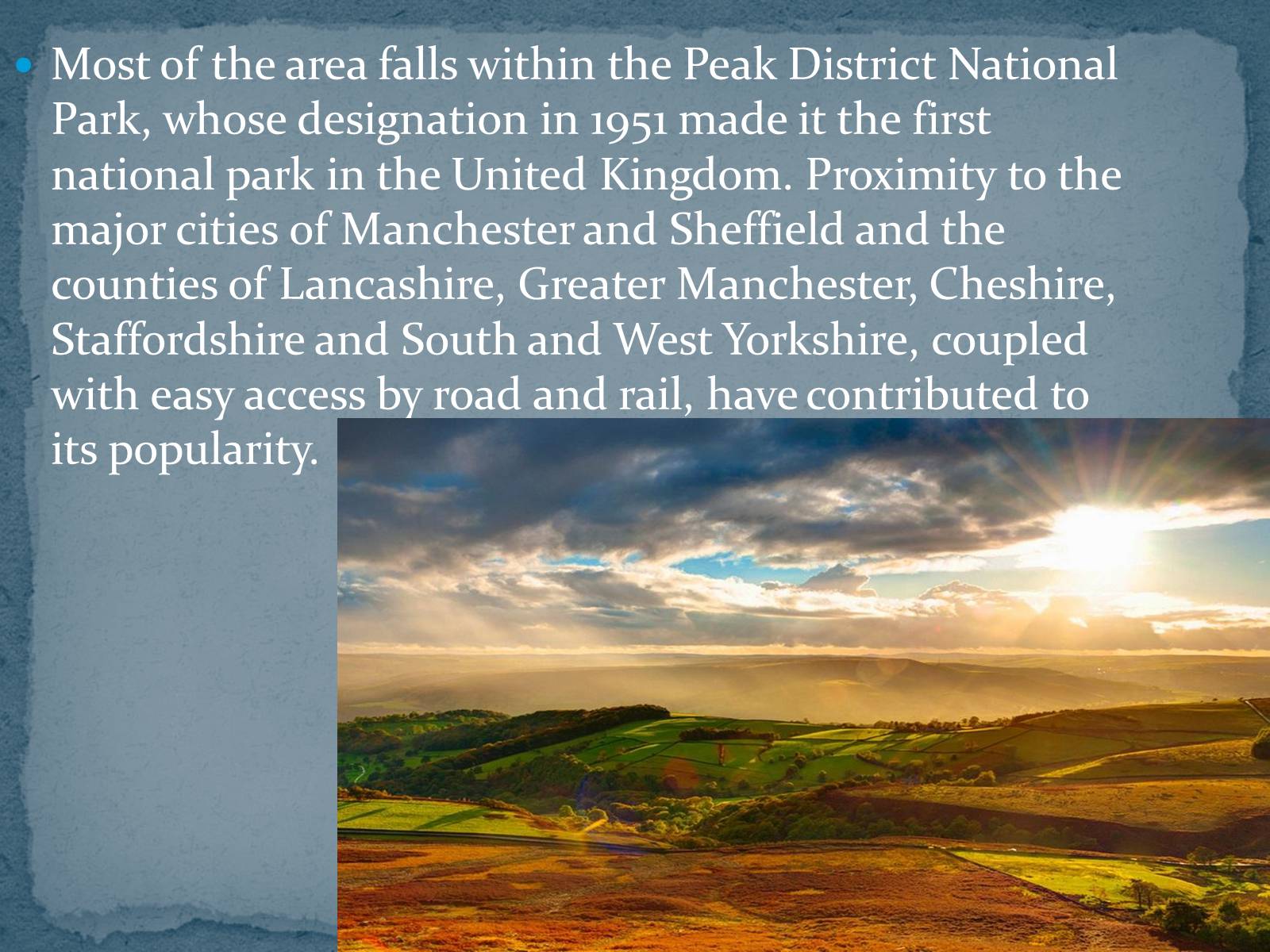 Презентація на тему «The Peak District National Park» - Слайд #3