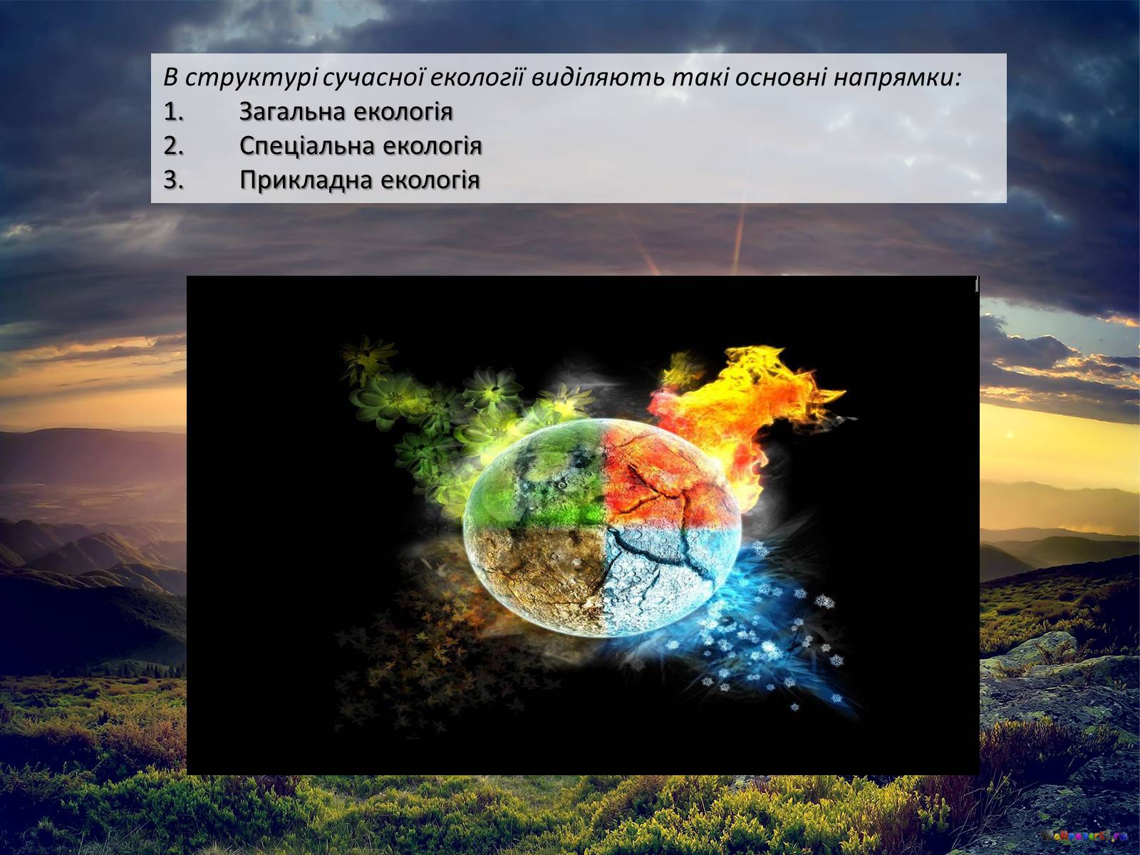 Презентація на тему «Структура сучасної екології та її місце в системі наук» (варіант 2) - Слайд #8