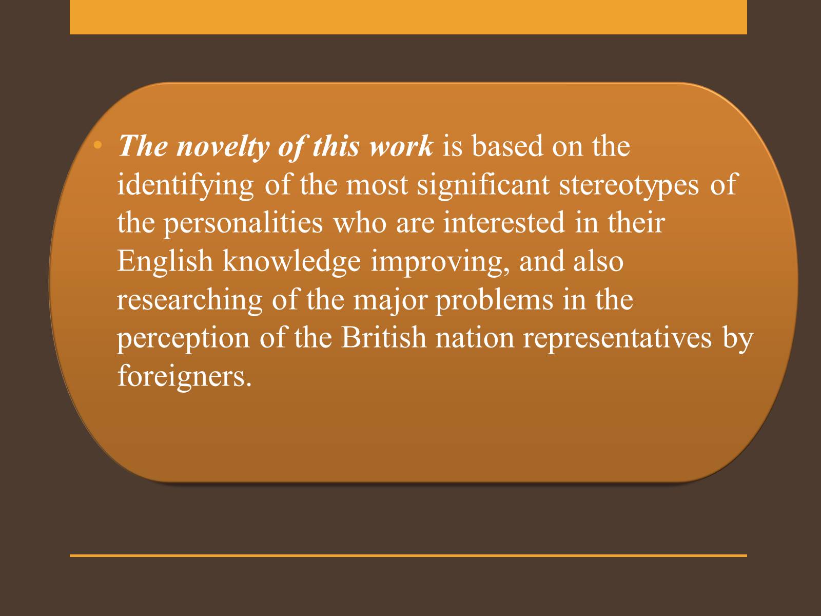 Презентація на тему «Stereotypical perception of the British by Europeans» - Слайд #5