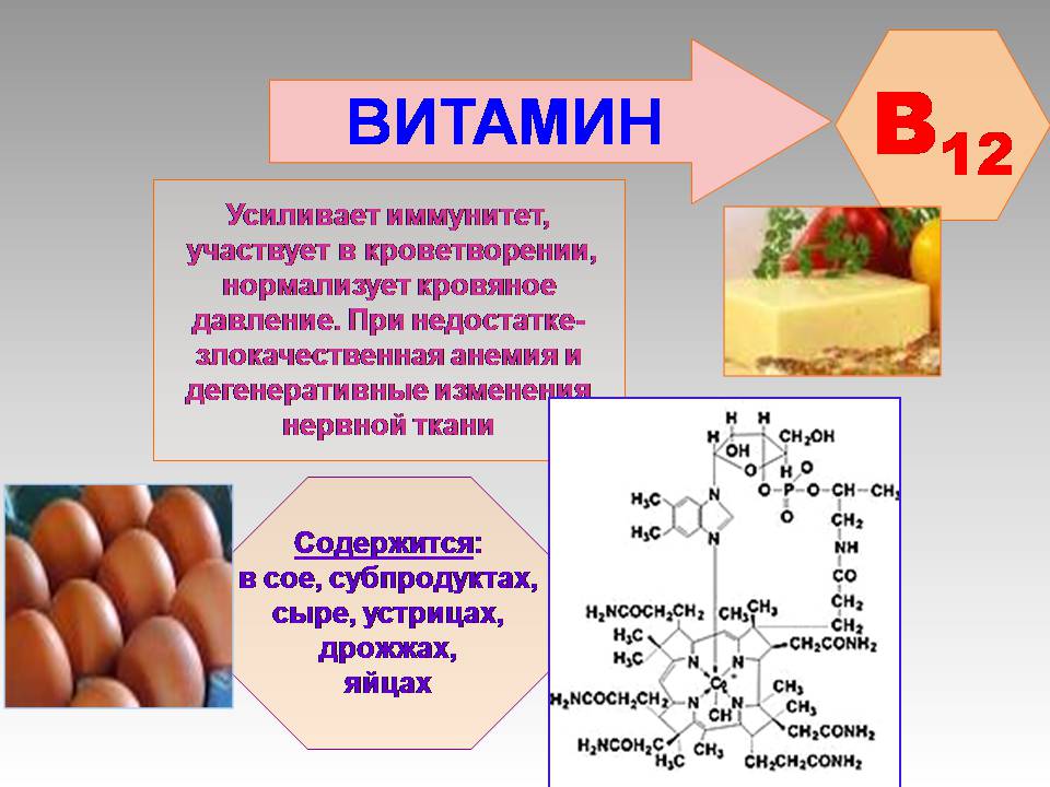 Презентація на тему «Вітаміни» (варіант 14) - Слайд #12