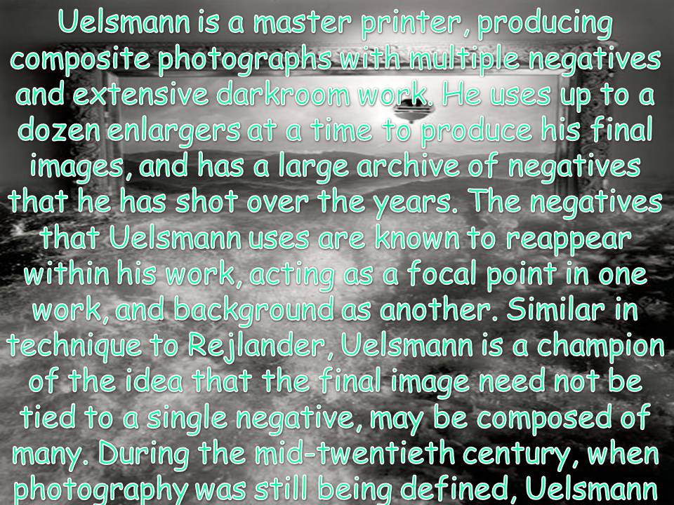 Презентація на тему «Jerry Uelsmann» - Слайд #4